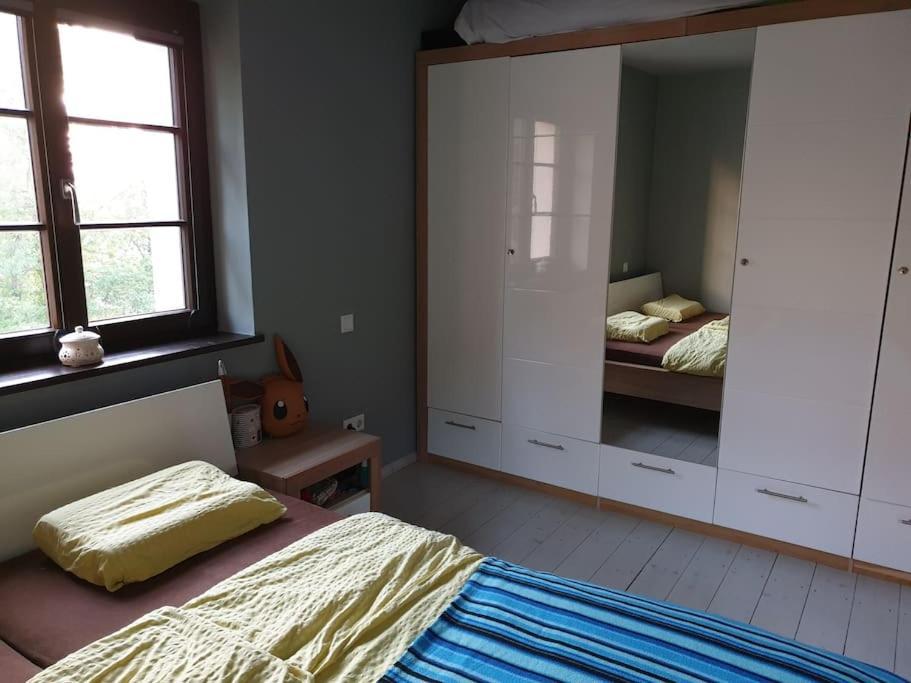 Private Room In Our Home With Free Vvo Ticket & Cats Пирна Екстериор снимка